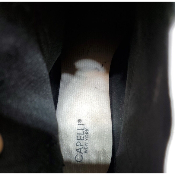 Capelli New York Boots Womens 10 Ankle Shiny Jelly Rain Winter Fall Shoes - Picture 12 of 13